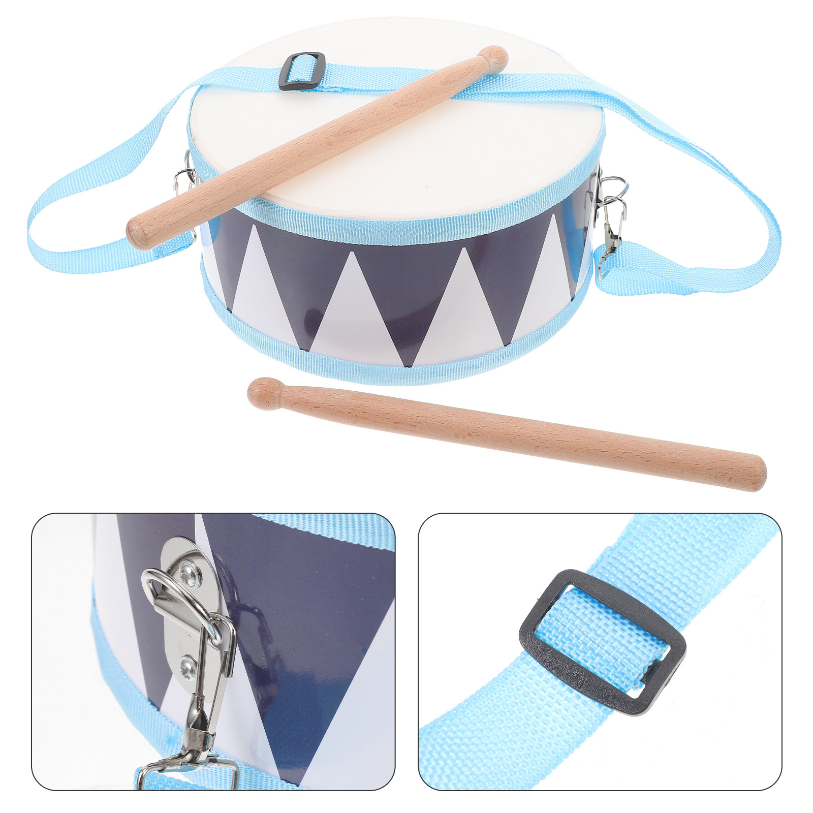 Musical Instrument Percussion - 1Set Snare Drum Wood Percussion Instrument