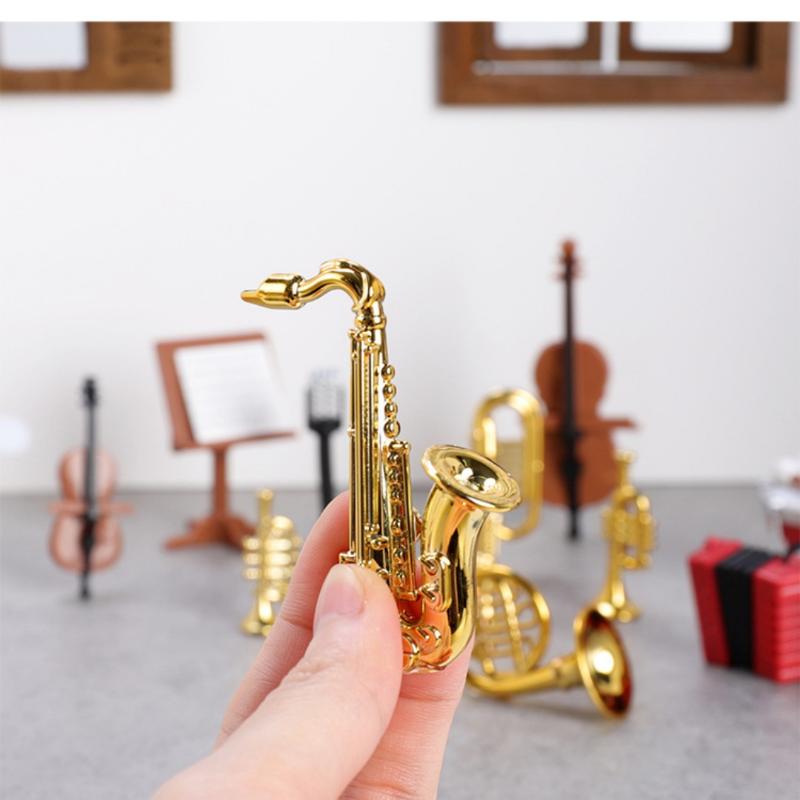 Musical Instrument Project - 1Set Home Decor Toy 1:12 Dollhouse