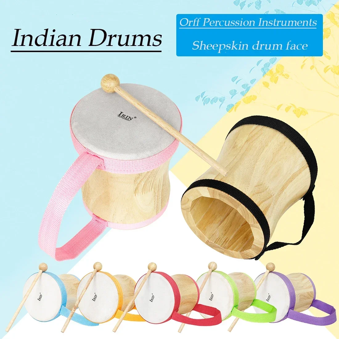 Musical Instrument Indian - IRIN Indian Drums Professional Hand Drums