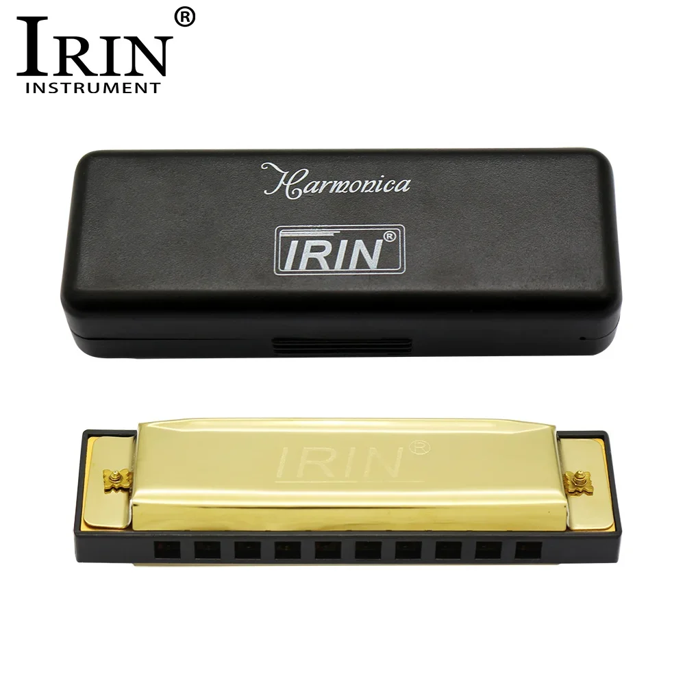 IRIN Harmonica 10 Hole 20 Tone - مراجعة Musical Instruments Names وسعره
