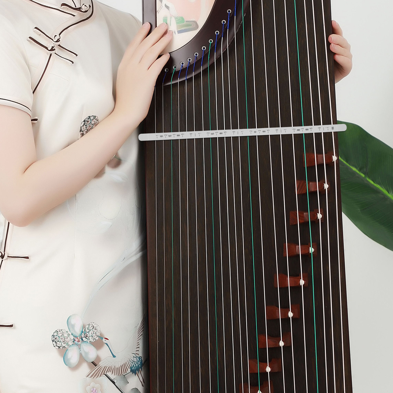 Guzheng Mute Belt Soft Silicon - مراجعة Musical Instrument Guzheng وسعره