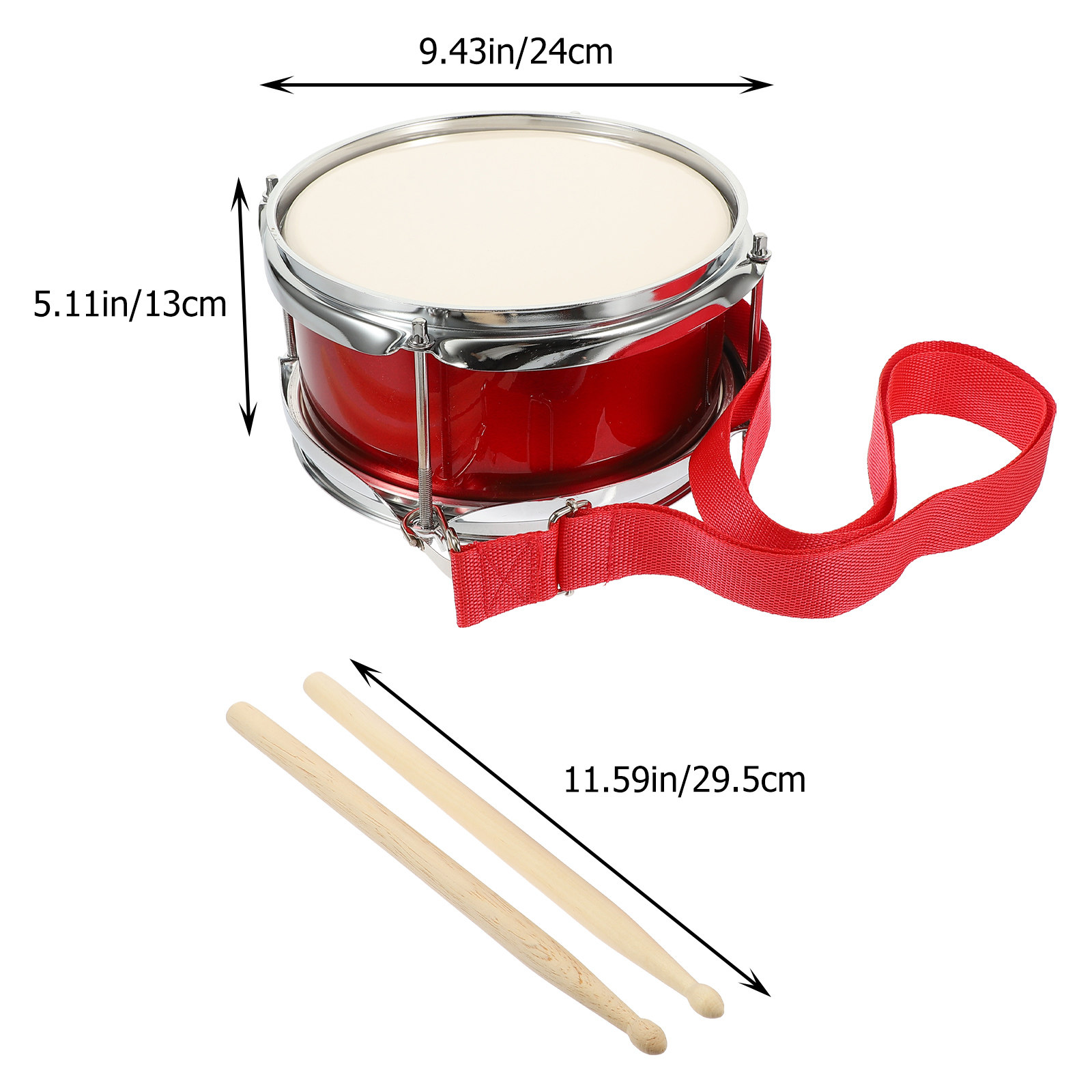 1Set Children Snare Drum Milit - مراجعة Musical Instrument Percussion وسعره