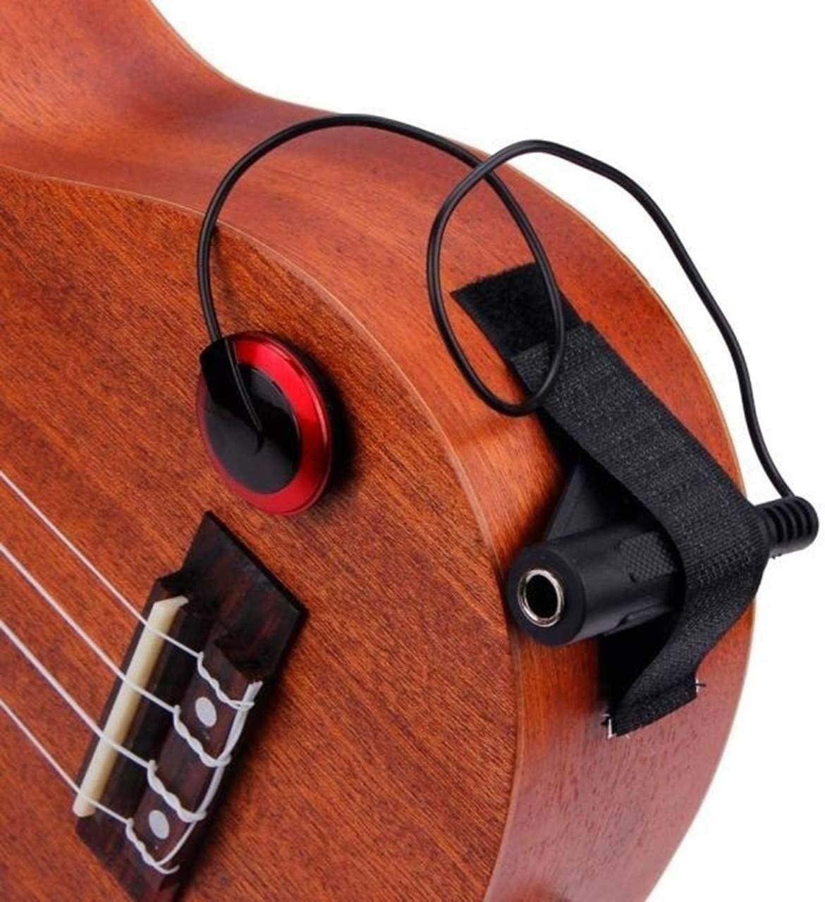 1Pcs Piezo Contact Microphone  - مراجعة Musical Instrument Banjo وسعره
