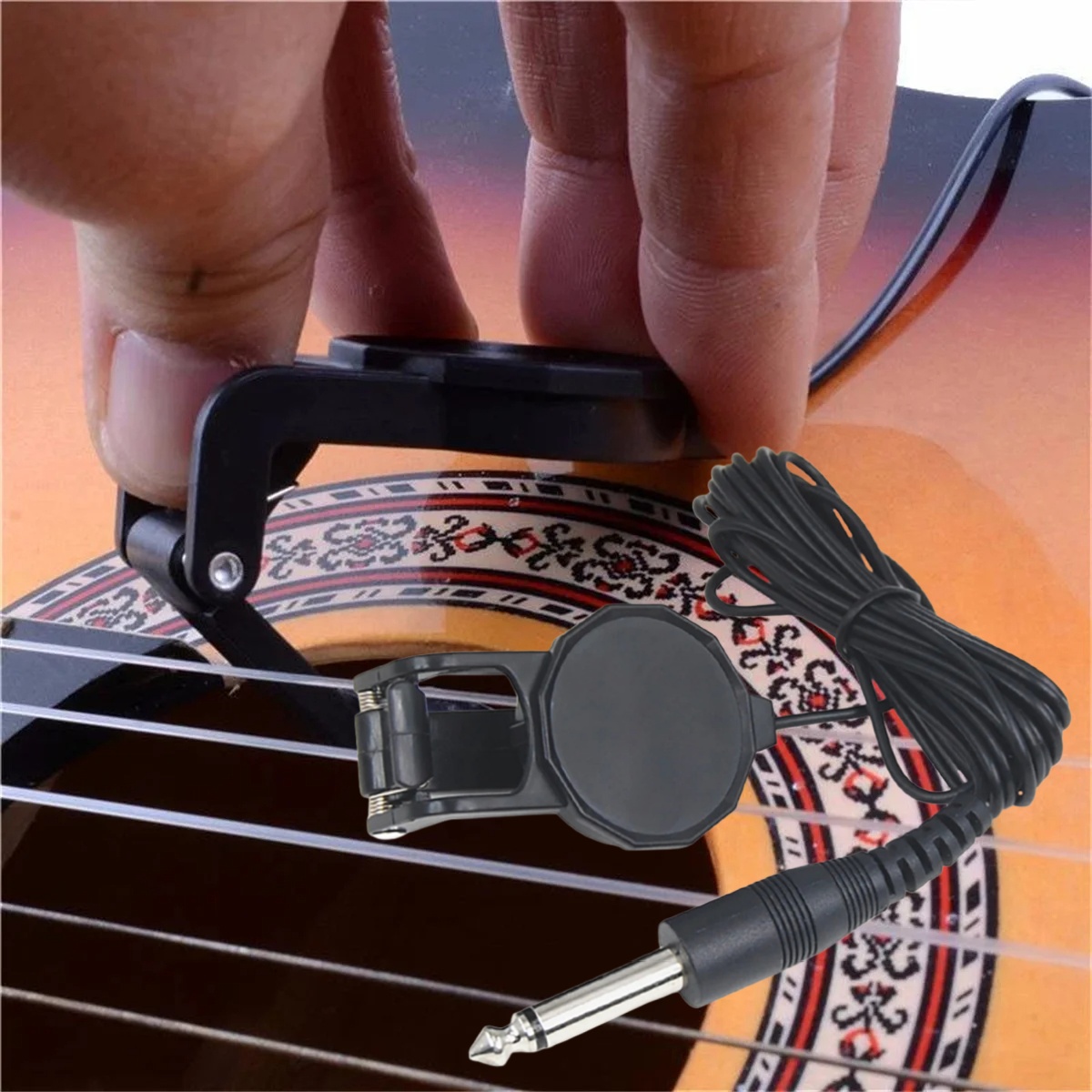 Audio Jack Clip On Pickup/2.5  - مراجعة Musical Instrument In English وسعره
