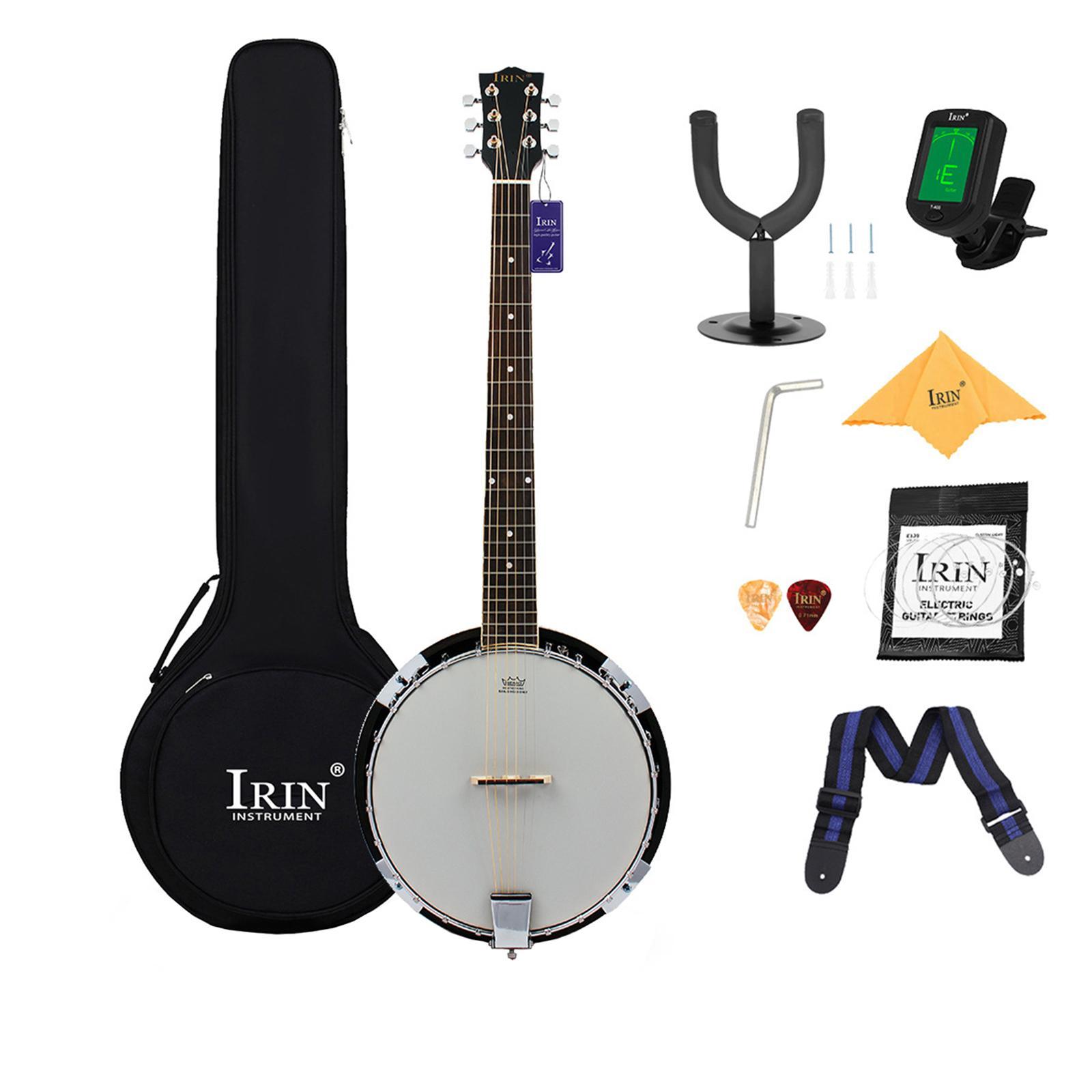 Handcrafted Banjo Instrument 3 - مراجعة Musical Instrument Banjo وسعره