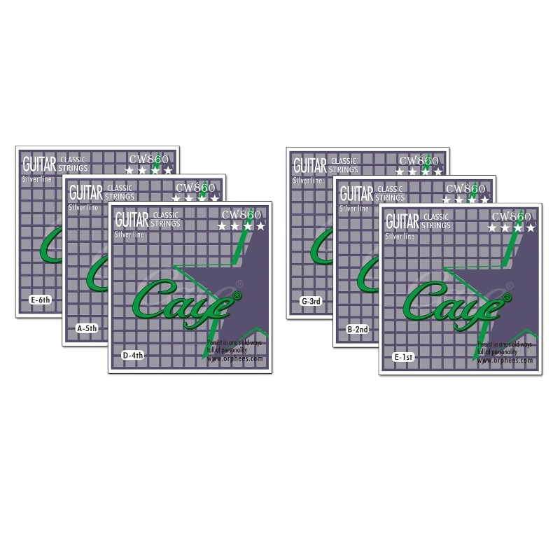 2pcs Caye Crossing, Classical  - مراجعة Classical Guitar Nylon وسعره