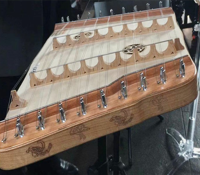 Small dulcimer yangqin treble  - مراجعة Musical Instrument Guzheng وسعره