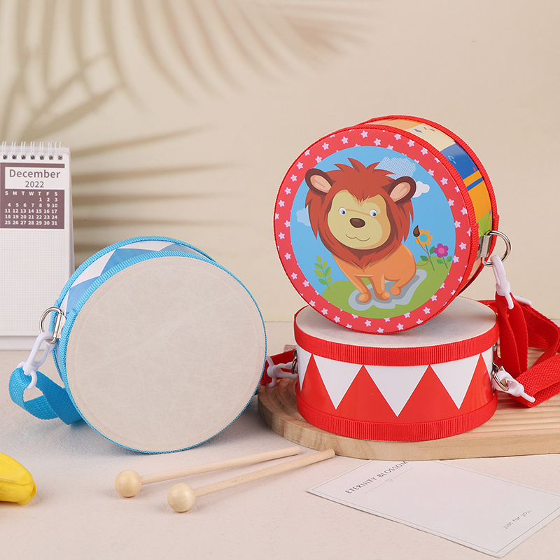 Kids Percussion Drum Wood Toy  - مراجعة Musical Instrument For Toddlers وسعره