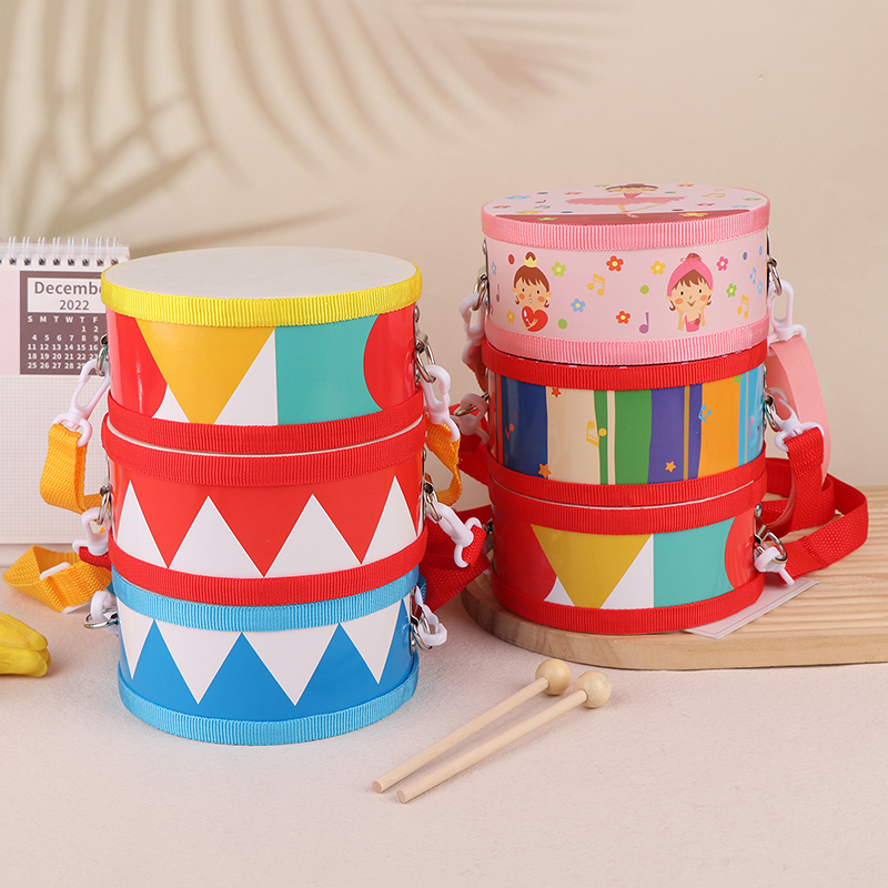 Kids Percussion Drum Wood Toy  - مراجعة Musical Instrument For Toddlers وسعره