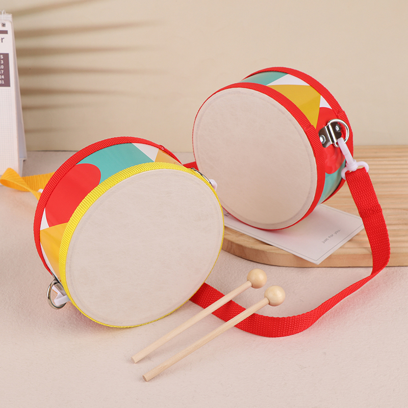 Kids Percussion Drum Wood Toy  - مراجعة Musical Instrument For Toddlers وسعره
