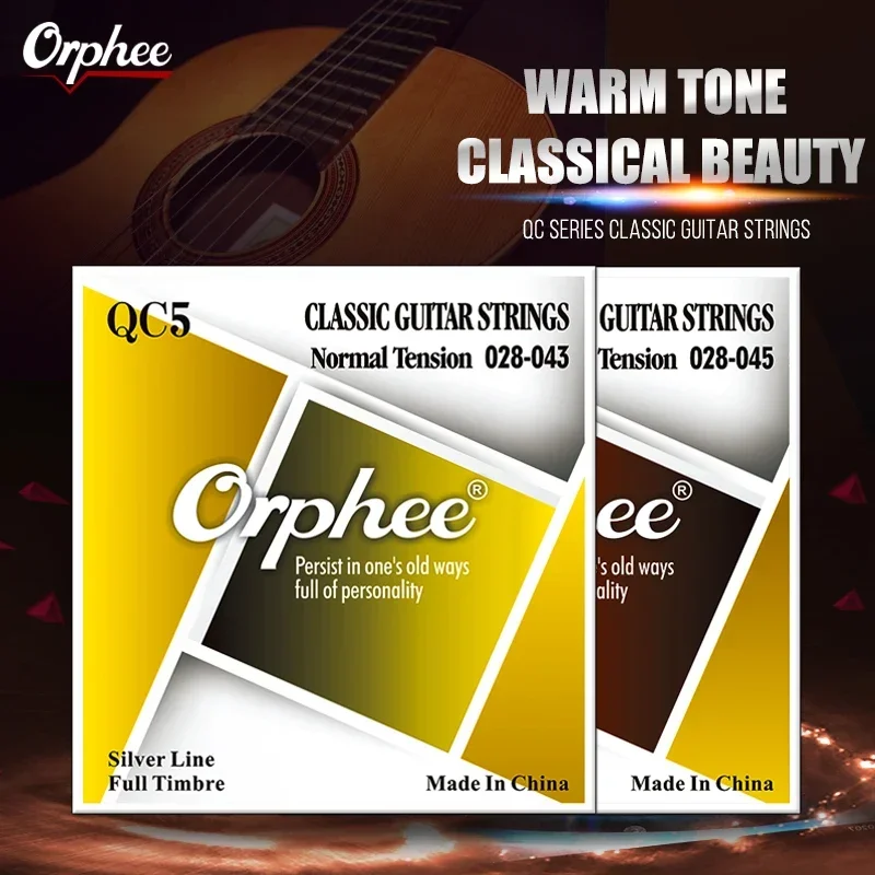 Orphee QC Series Classical Gui - مراجعة Classical Guitar Nylon وسعره