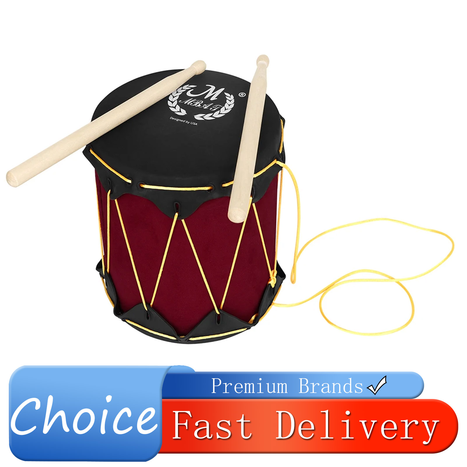 IRIN Rubber Skin Drum Indian D - مراجعة Musical Instrument Indian وسعره