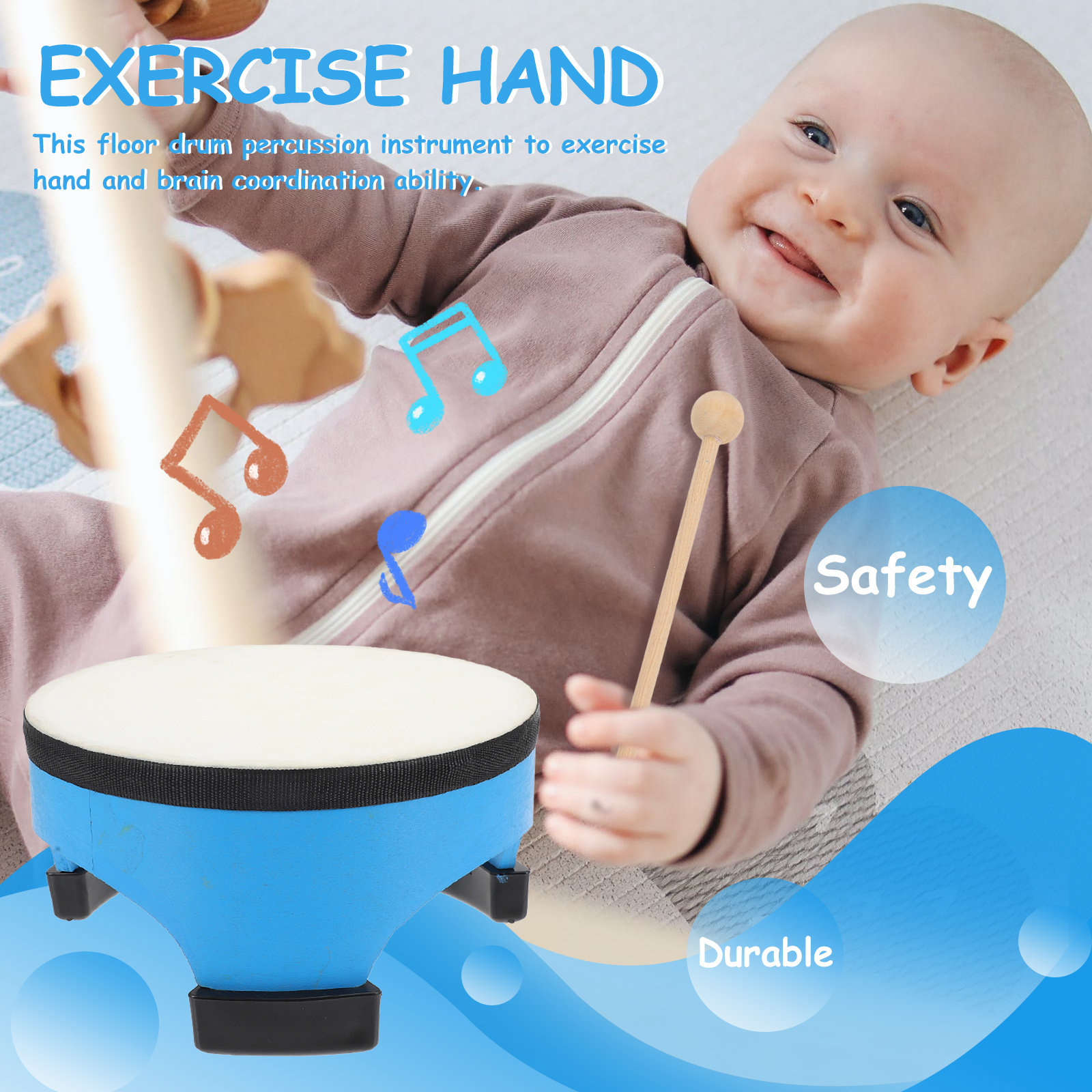 1Set Percussion Drum Premium S - مراجعة Musical Instrument Percussion وسعره
