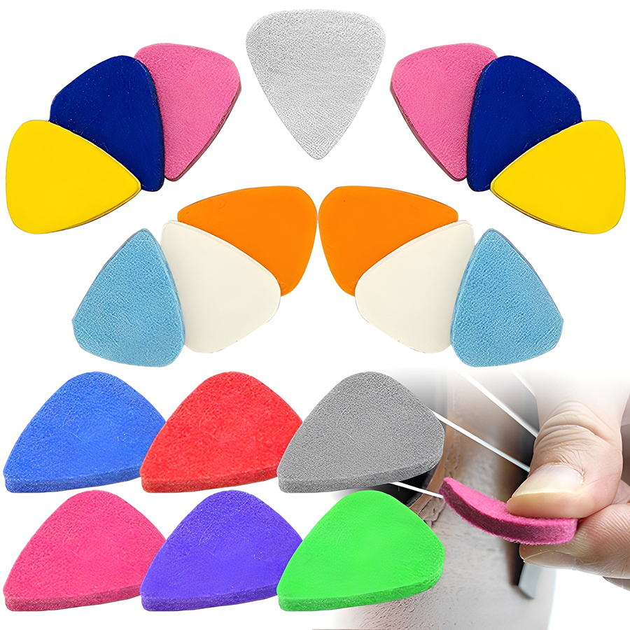 12pcs Color Felt Picks 3.5mm T - مراجعة Musical Instrument In English وسعره