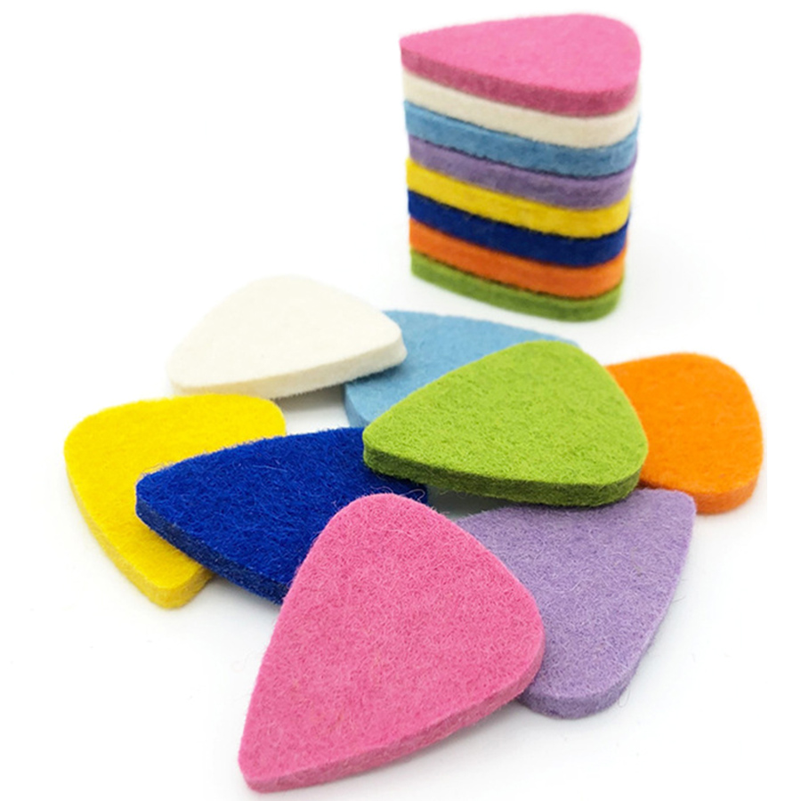 12pcs Color Felt Picks 3.5mm T - مراجعة Musical Instrument In English وسعره