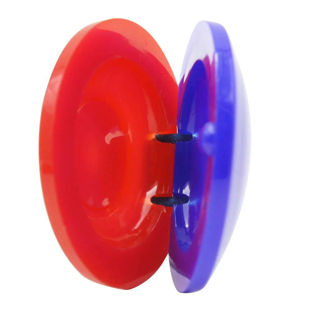 2Pcs Plastic Finger Castanets  - مراجعة Musical Instrument For Toddlers وسعره