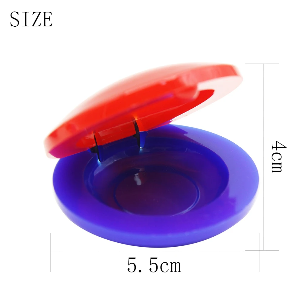 2Pcs Plastic Finger Castanets  - مراجعة Musical Instrument For Toddlers وسعره