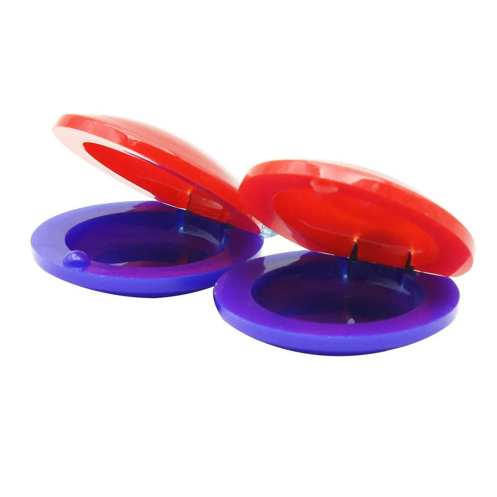 2Pcs Plastic Finger Castanets  - مراجعة Musical Instrument For Toddlers وسعره
