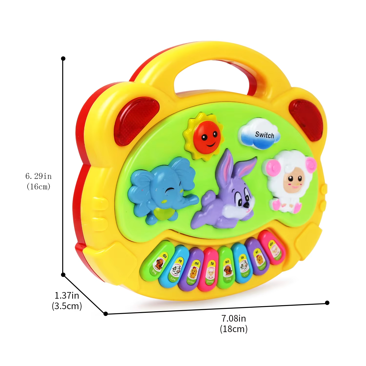 Kids Cartoon Piano Keyboard Ga - مراجعة Musical Instruments Names وسعره
