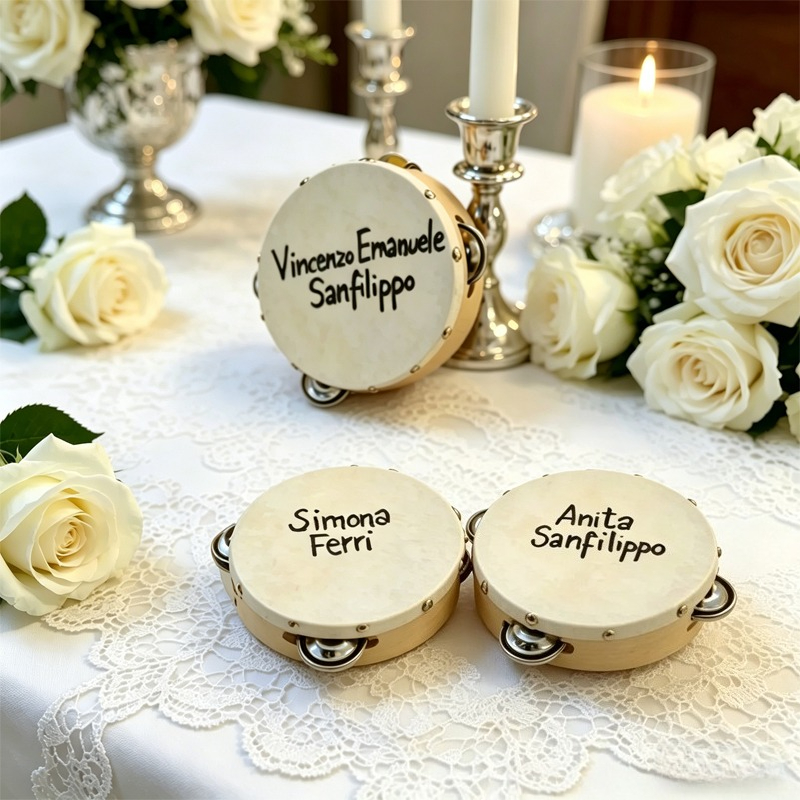 3/5PCS ﻿ Wedding Tambourine Dr - مراجعة Musical Instruments Names وسعره