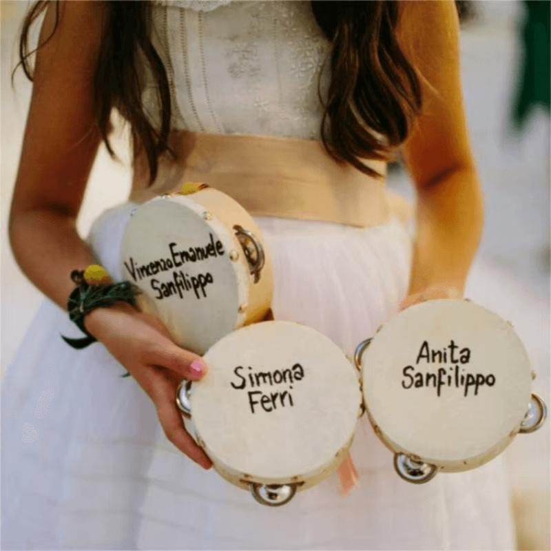 3/5PCS ﻿ Wedding Tambourine Dr - مراجعة Musical Instruments Names وسعره