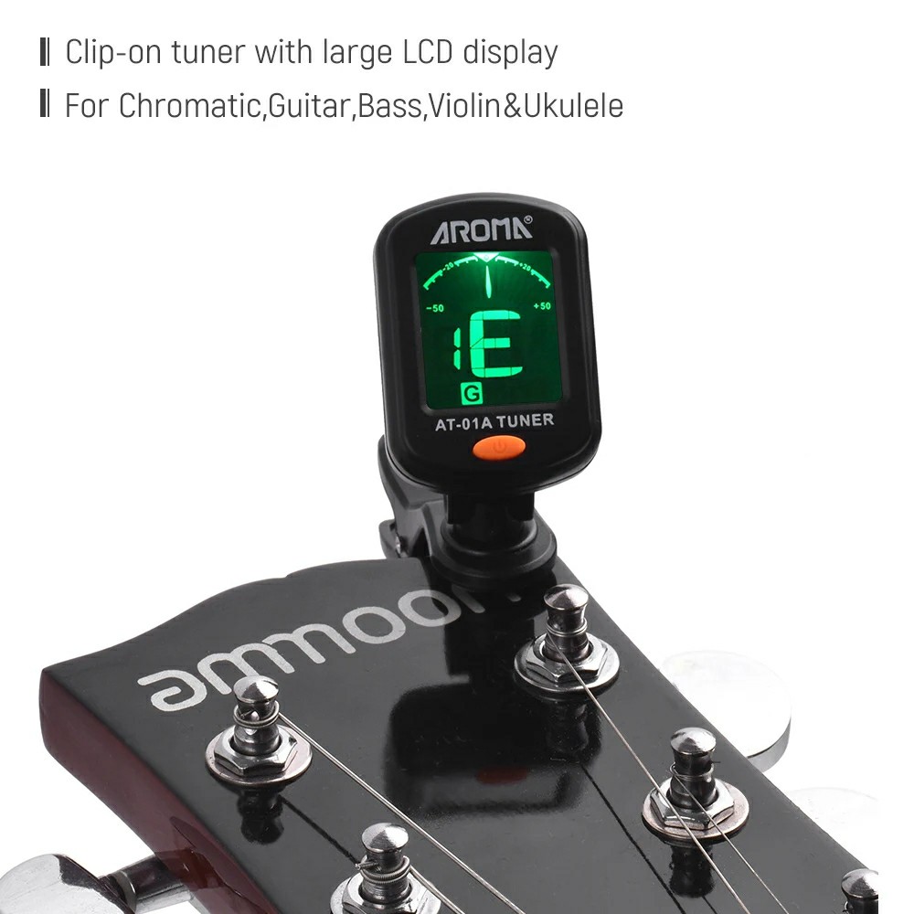 IRIN Guitar Tuner AT-01A/101 F - مراجعة Musical Instrument In English وسعره