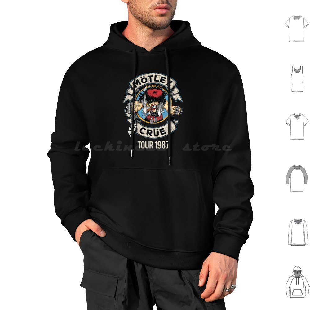 The-Greats-Crue Hoodie Cotton  - مراجعة Musical Instrument Logo وسعره