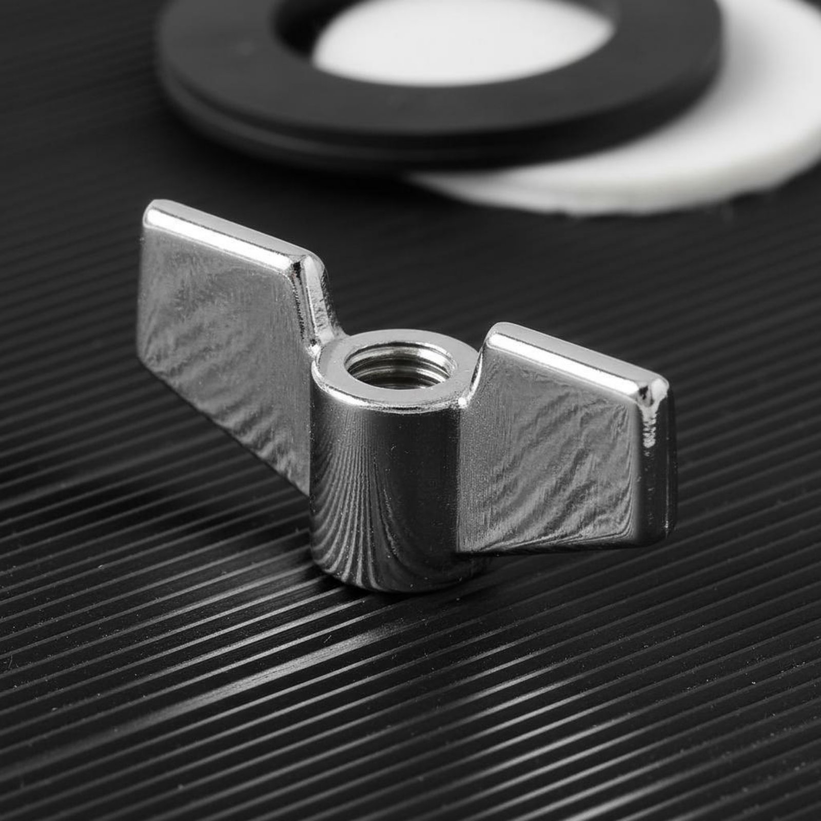 Cymbal Stand Thumb Nut Chrome  - مراجعة Musical Instrument Drum وسعره