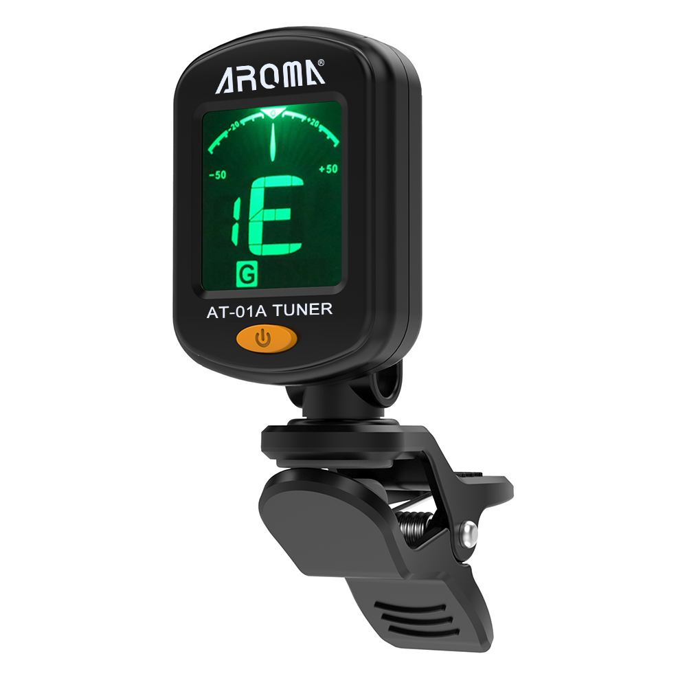 AT-01A Rotatable Clip-on Tuner - مراجعة Musical Instrument In English وسعره
