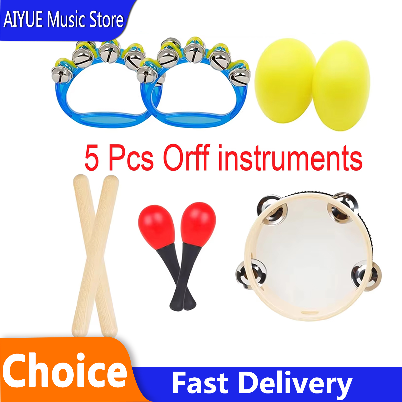 5 Pcs/Set 6 Inch Black Lamb Ch - مراجعة Musical Instrument Project وسعره
