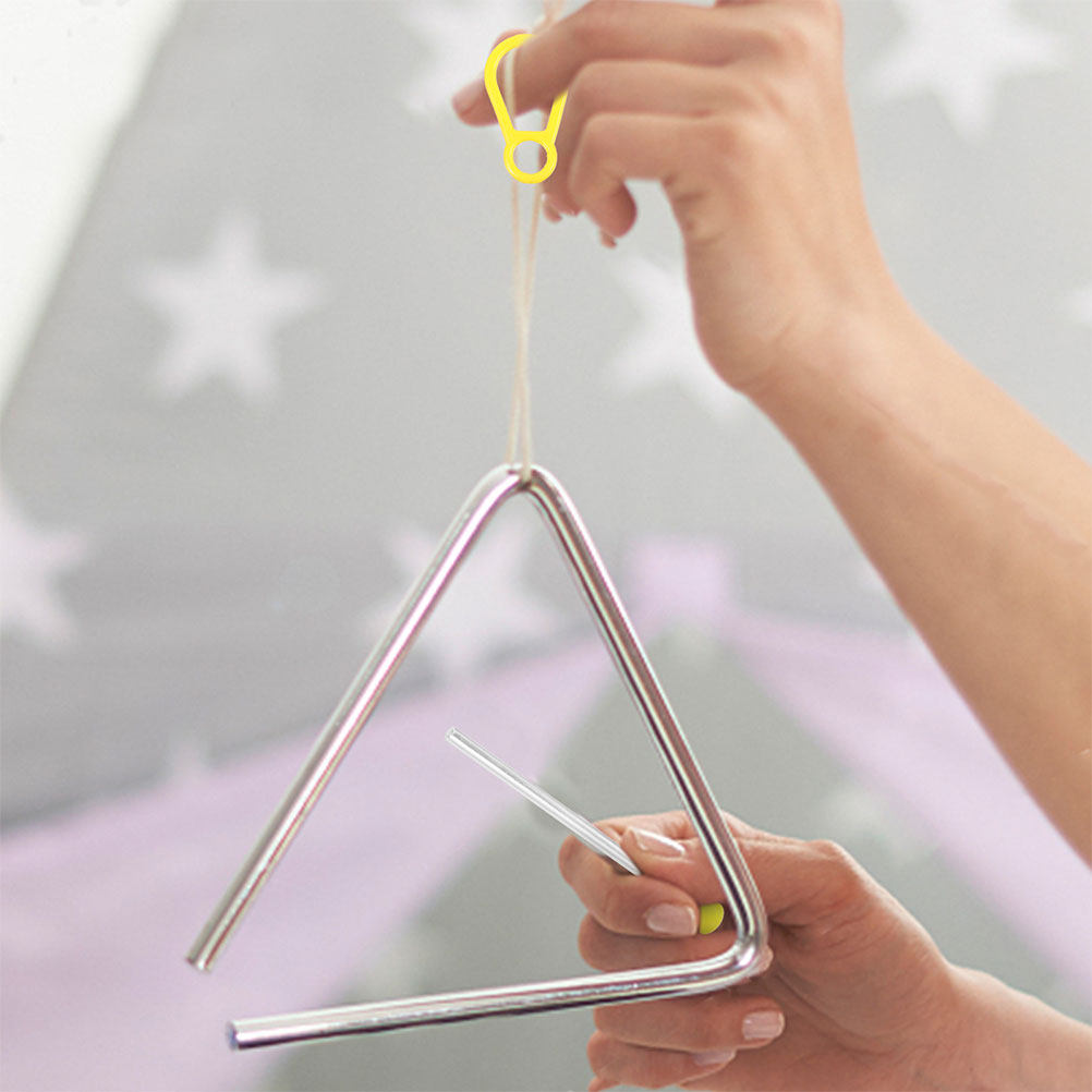 2Pcs Triangle Iron Mallets Sty - مراجعة Musical Instrument Mallet وسعره