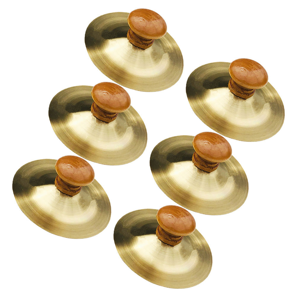 6Pcs Kids Finger Cymbals Child - مراجعة Musical Instrument Percussion وسعره