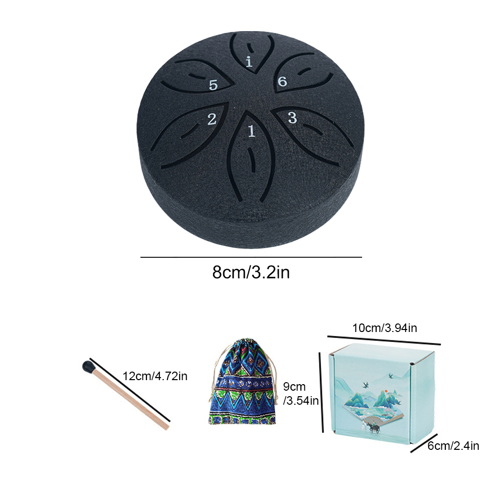 3 Inches 6 Notes Rain Drum for - مراجعة Musical Instrument Percussion وسعره