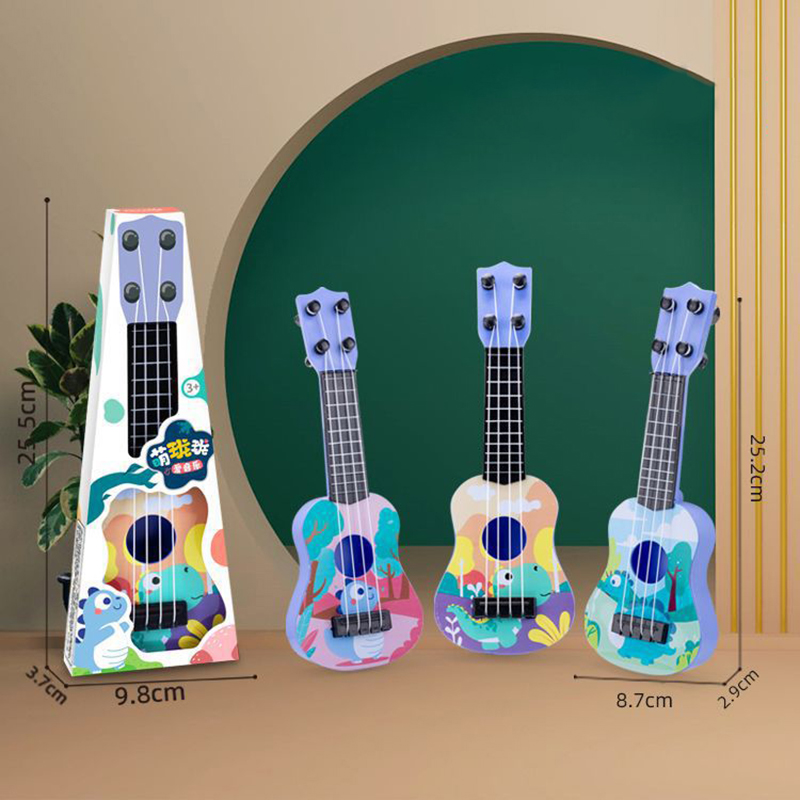 Mini Ukulele Guitar Toy Skill  - مراجعة Musical Instrument Project وسعره