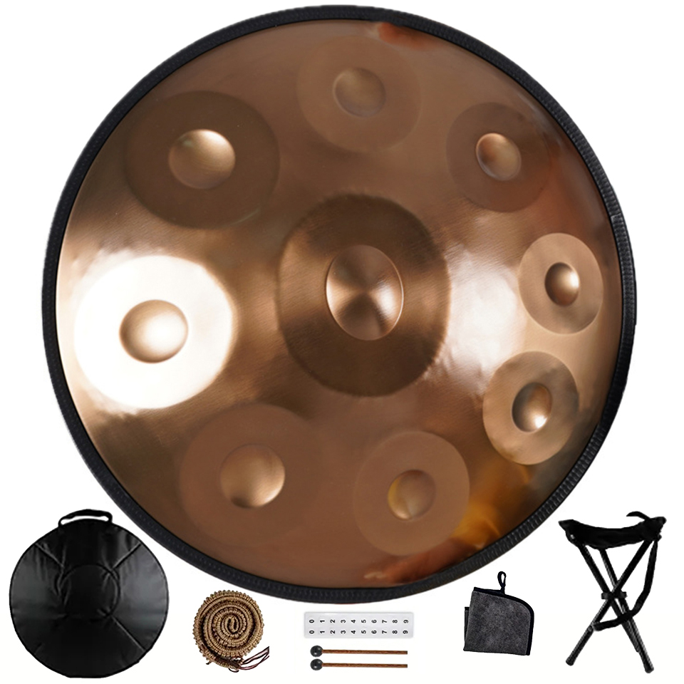 440/432Hz Handpan Drum,9/10/12 - مراجعة Musical Instrument Drum وسعره