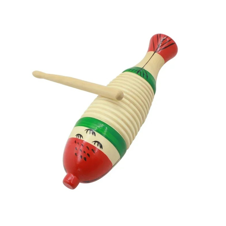 Wooden Fish Musical Toy Orff P - مراجعة Musical Instrument For Toddlers وسعره