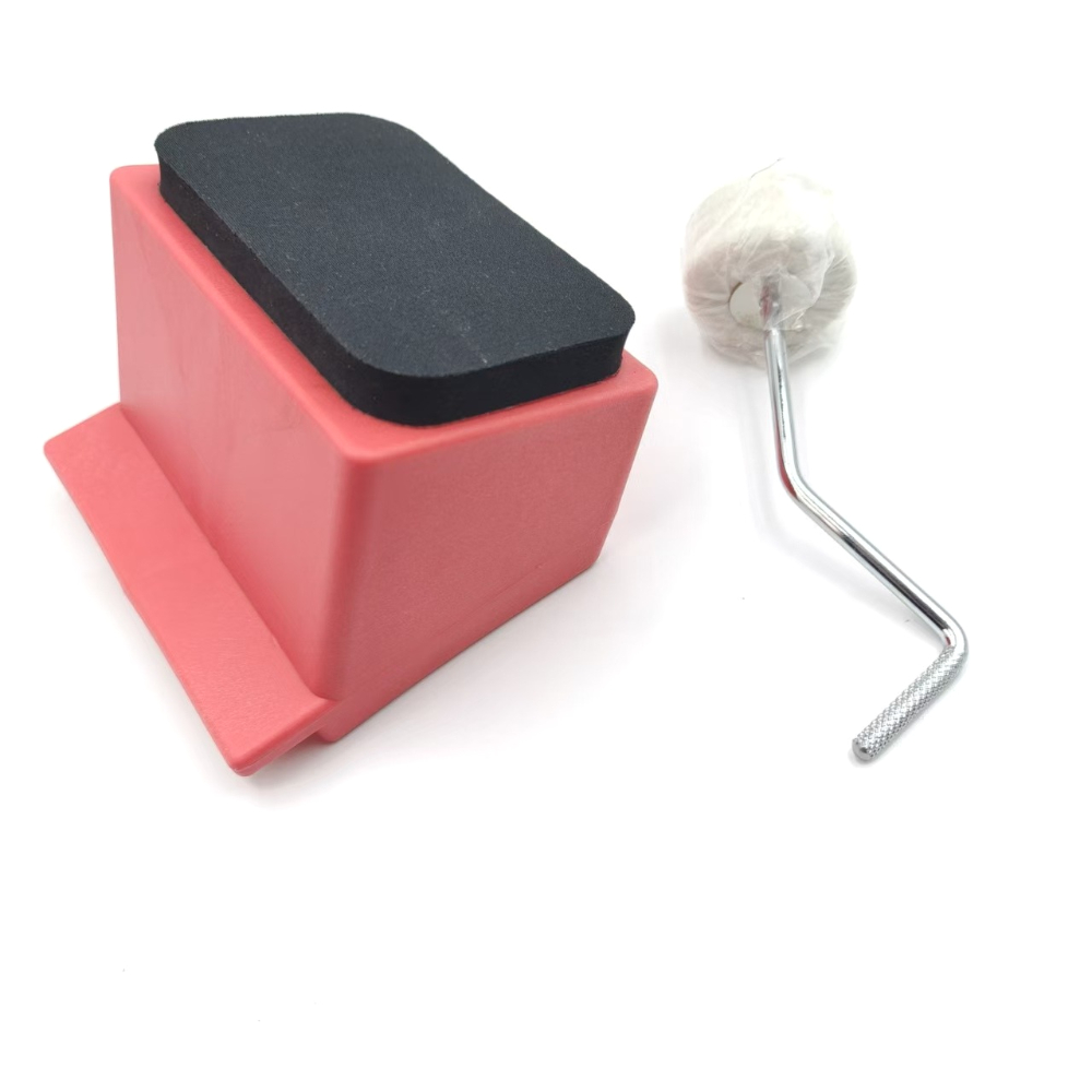 Portable ABS Bottom Bass Kick  - مراجعة Musical Instrument Drum وسعره