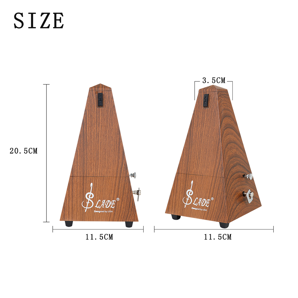SLADE Mechanical Metronome Tow - مراجعة Musical Instrument In English وسعره