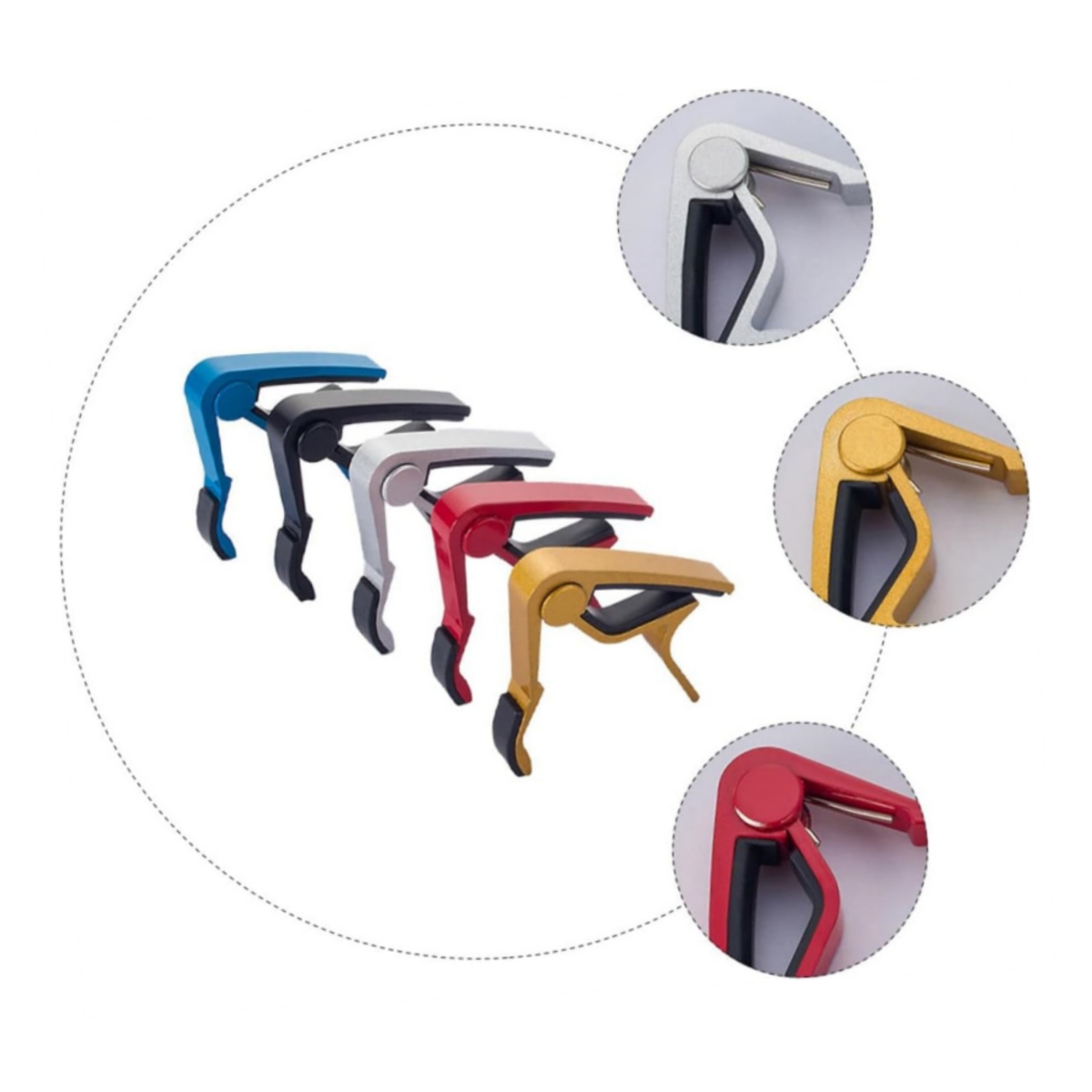 Miwayer Guitar Capo - Precisio - مراجعة Classical Guitar Nylon وسعره