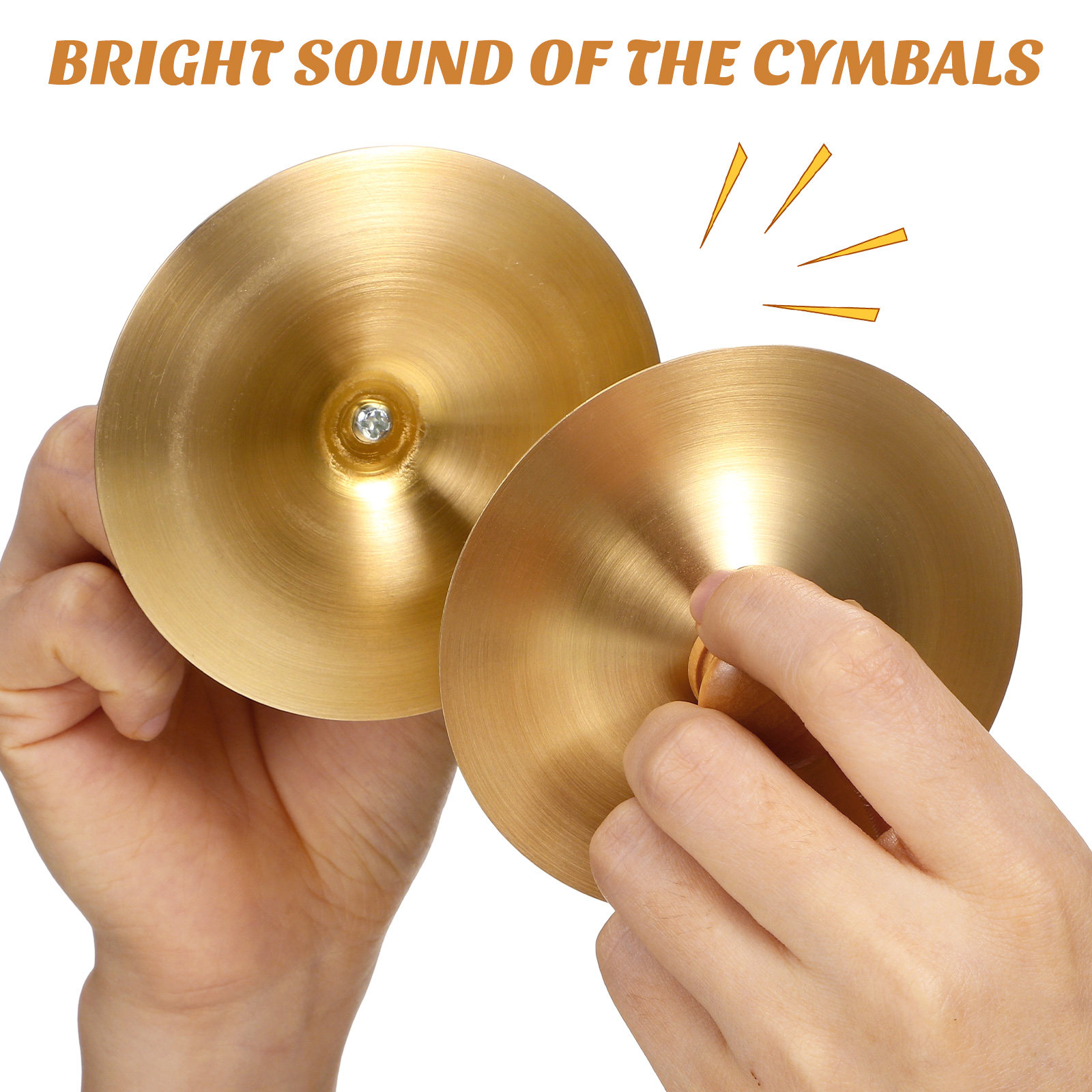 2Pcs Copper Finger Cymbals Sma - مراجعة Musical Instrument Percussion وسعره