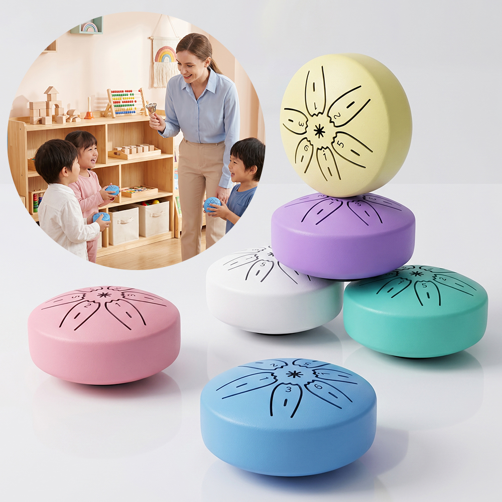 Portable Mini Steel Tongue Dru - مراجعة Musical Instrument Drum وسعره