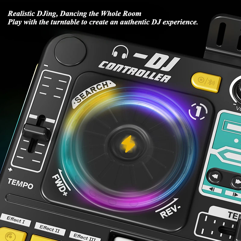 Kid DJ Mixer with Microphone E - مراجعة Musical Instruments Names وسعره