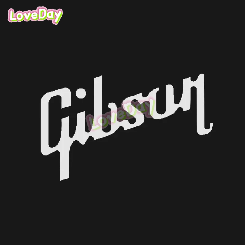Gibson Logo Sticker Decal Viny - مراجعة Musical Instrument Logo وسعره