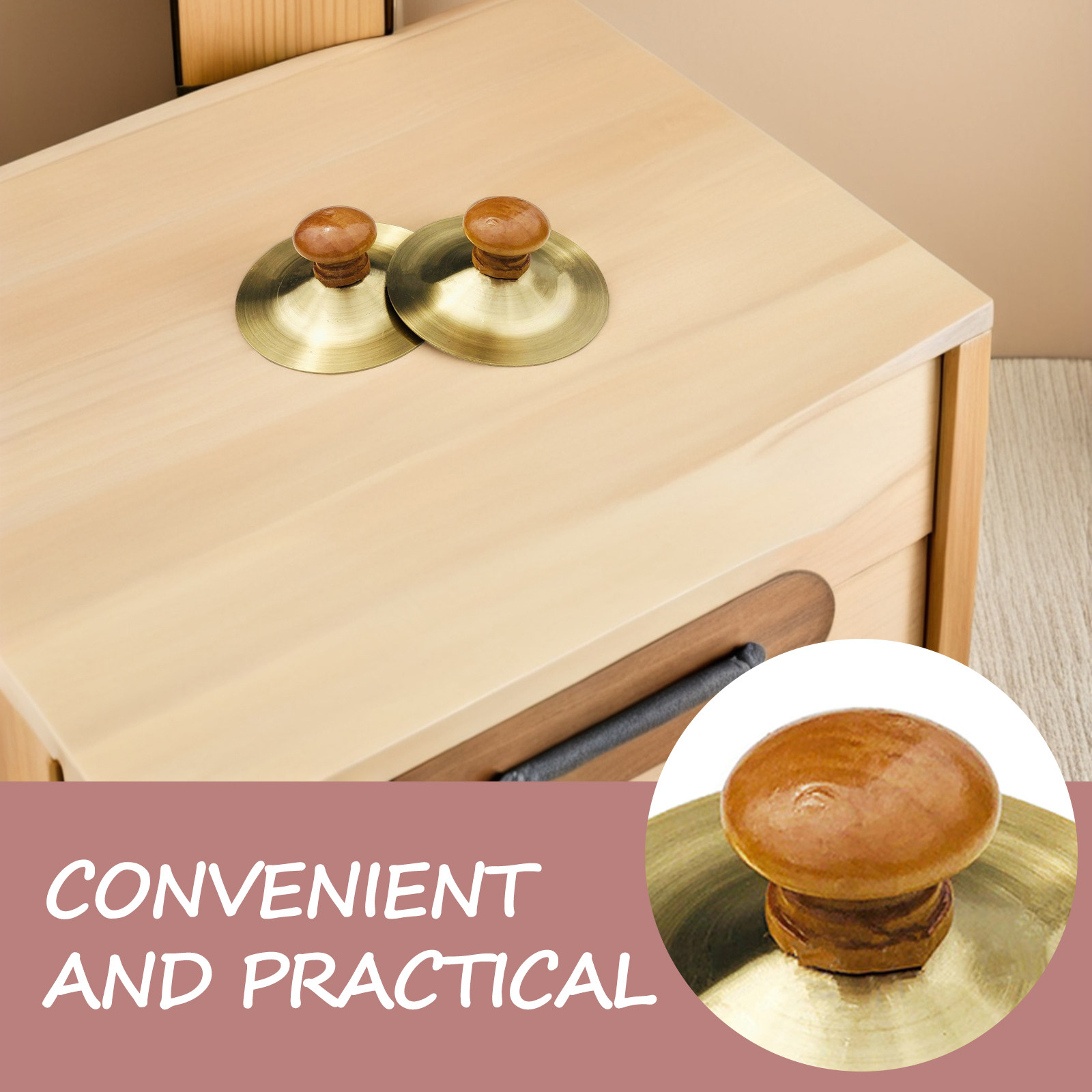 2Pcs Kids Finger Cymbals Small - مراجعة Musical Instrument Percussion وسعره