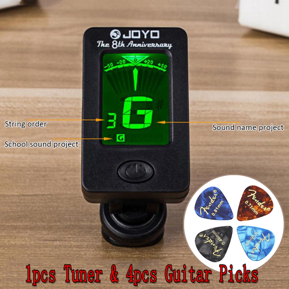 Clip On Guitar Tuner For All I - مراجعة Musical Instrument Banjo وسعره