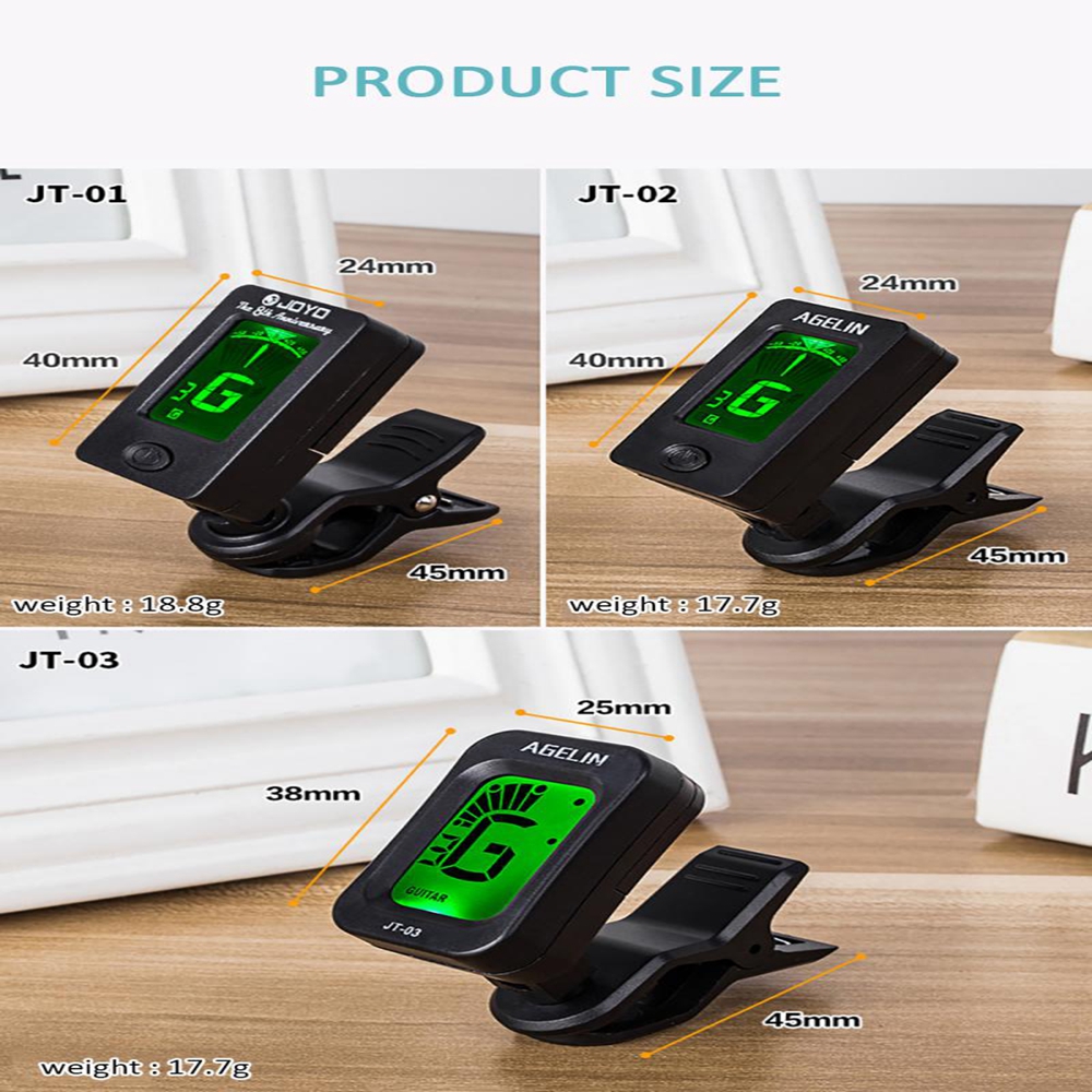 Clip On Guitar Tuner For All I - مراجعة Musical Instrument Banjo وسعره