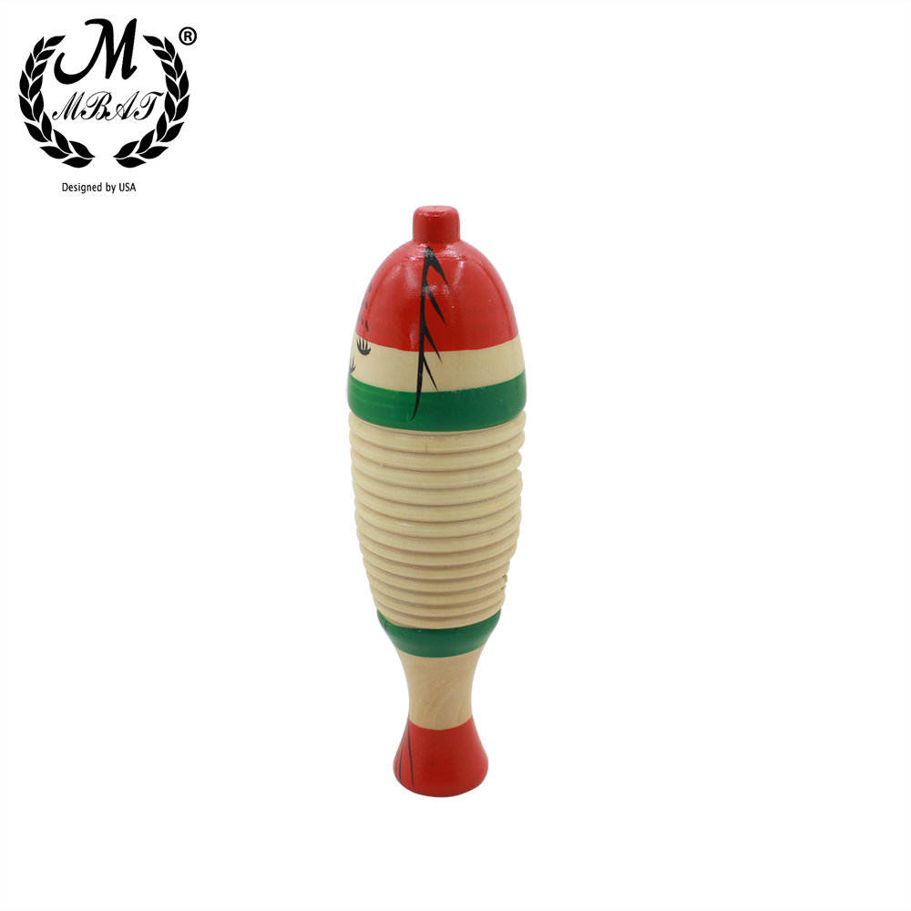 M MBAT Wooden Fish Toy Game Pe - مراجعة Musical Instrument For Toddlers وسعره