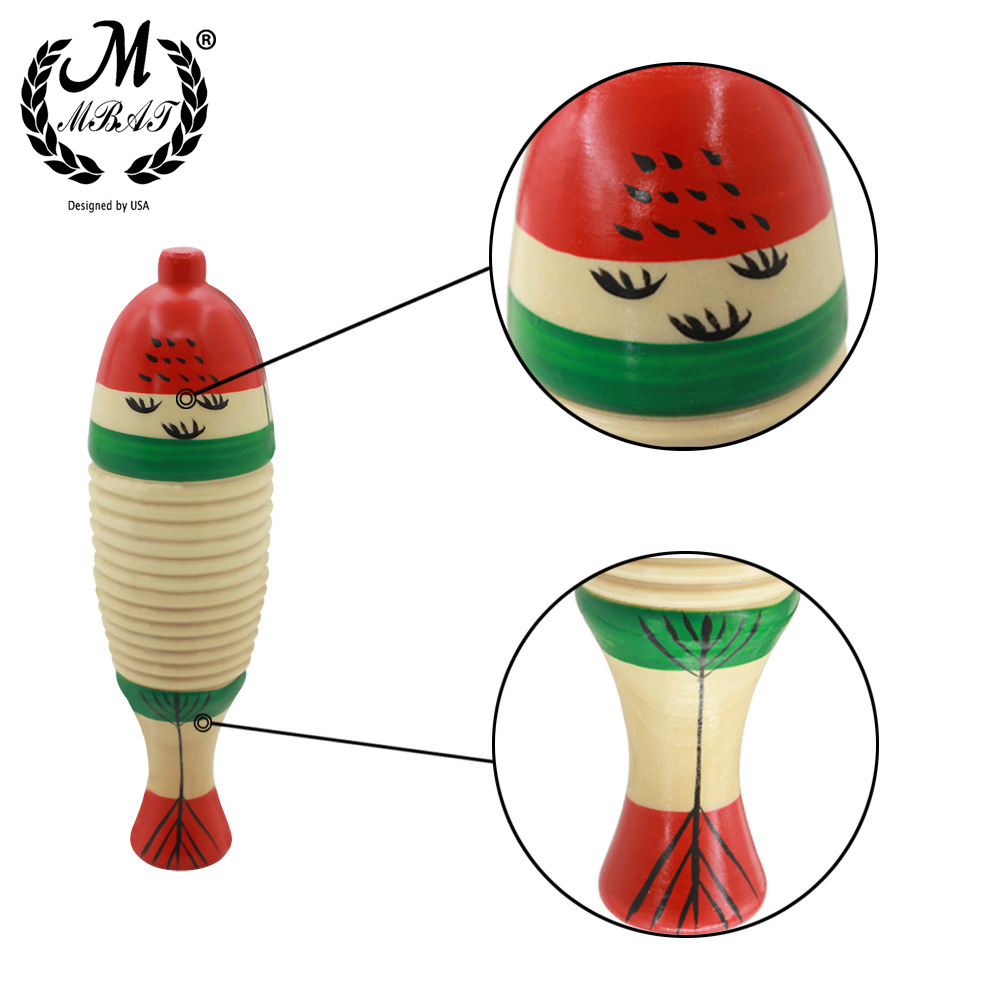 M MBAT Wooden Fish Toy Game Pe - مراجعة Musical Instrument For Toddlers وسعره