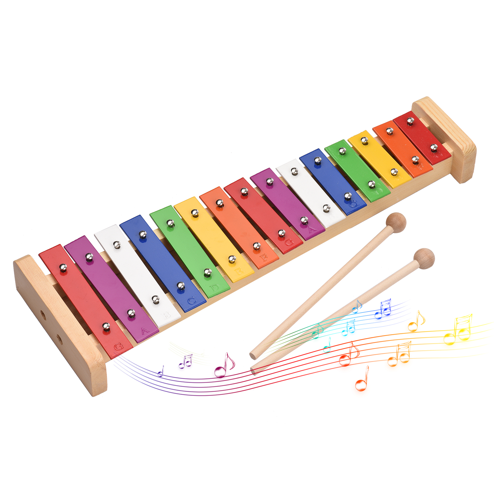 15 Note Glockenspiel Xylophone - مراجعة Musical Instrument Mallet وسعره