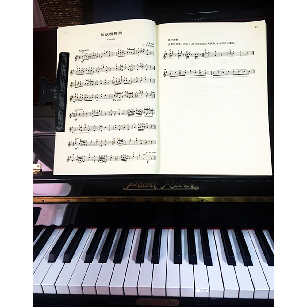 Sheet Music Clips Book Page No - مراجعة Musical Instruments List وسعره